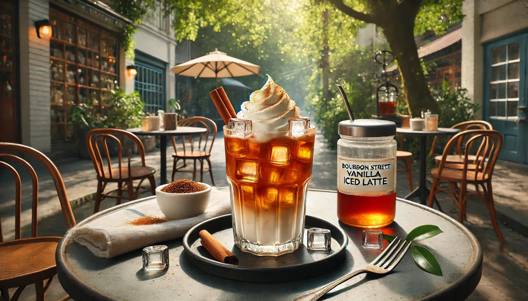 Bourbon Street Vanilla Rooibos Iced Latte