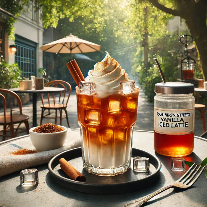 Bourbon Street Vanilla Rooibos Iced Latte